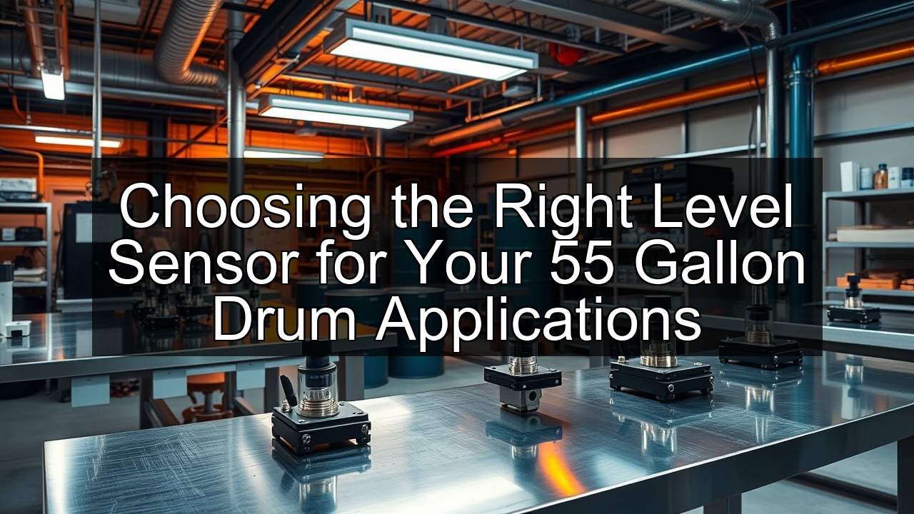 electronic drum drum measurement sensor 55 gallon sensor for level in drum 55 gallon drum